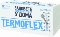 Фасаден EPS ТЕРМОФЛЕКС F-EXTRA, 8см, 3м2/пакет