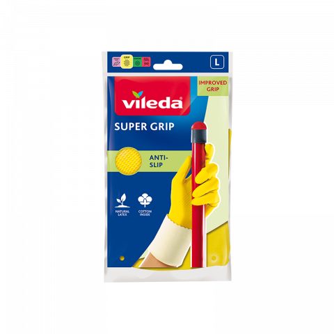 Ръкавици Vileda Super Grip L - Ръкавици