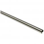 Корнизна пръчка с профил Чикаго 160 см стомана оптик