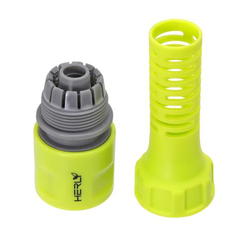 Конектор 1/2 ж за маркуч 1/2 с предпазител против пречупване - Пластмаса