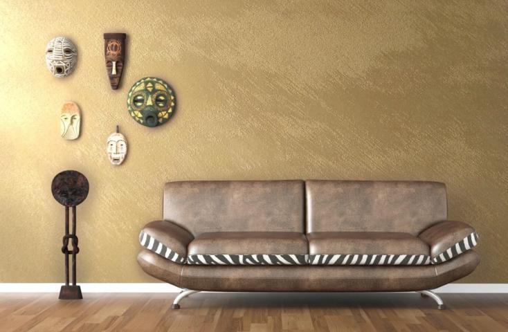 Ефектна боя Spirit Modena GOLD 1л, снимка 4 - Ефектни бои за стени