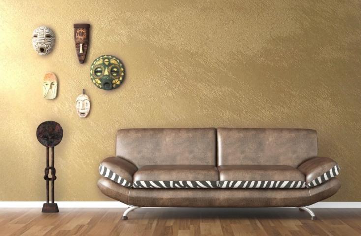 Ефектна боя Spirit Modena GOLD 1 л, снимка 4 - Ефектни бои за стени
