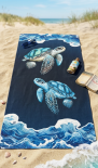 Плажна кърпа Turtle 80х160 см