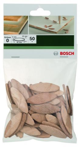 Плоски дюбели Bosch 50 бр. 45х15х4 мм - Дибли