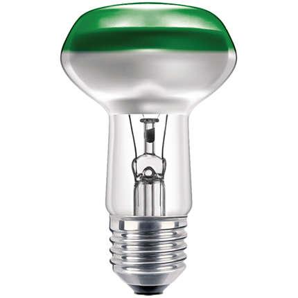 Рефлектор Зелен 40W E27 NR63 - Нажежаеми крушки е27