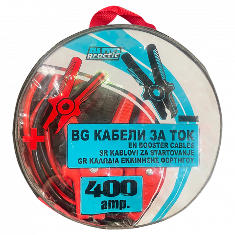 Кабели за стартов ток Profi 400А 3.5 м - Кабели за стартов ток