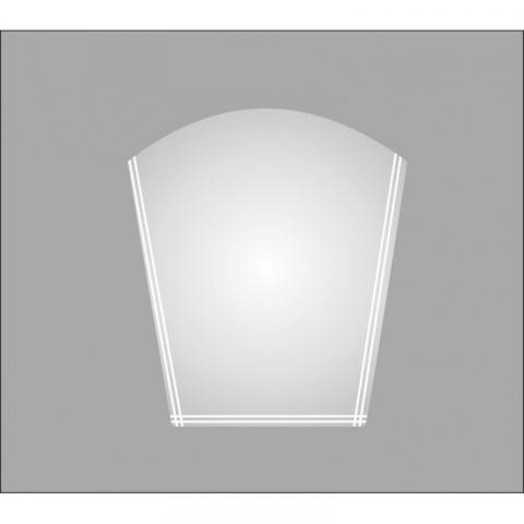 Огледало Нарцис 61х60см - Без осветление