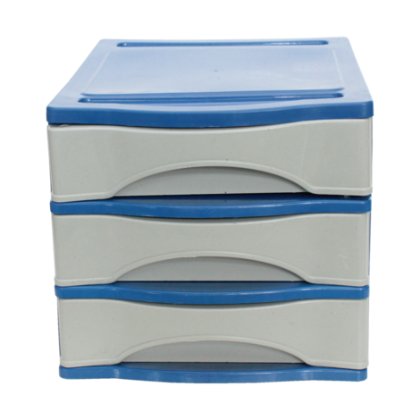 PVC шкафче с три чекмеджета - Съхранение на вещи
