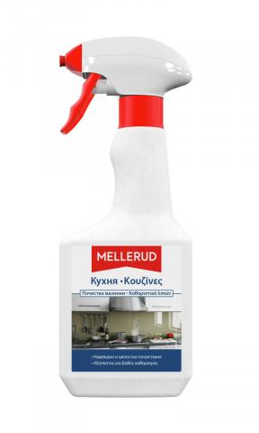 Спрей за почистване на мазнини в кухнята Mellerud 500 мл - Препарати за кухня
