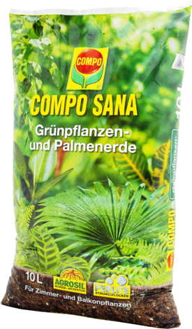 Почва за декоративни растения и палми COMPO SANA 10 л - Декоративни растения