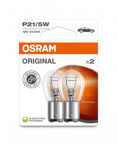 Aвт.лампа21/5W Osram 12V BAY15d - Осветление