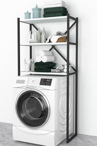 Шкаф за пералня метален, снимка 7 - Гардероби