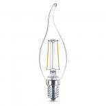 Philips LED Filament дек.свещ E14, 2-25W, 250Lm, WW