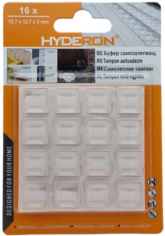 Буфер Hyderon 12.7*12.7*3.0 16бр - Стопери