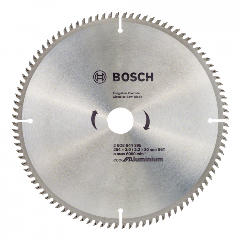 Циркулярен диск ECО ALU 254x3.0x30 96T Bosch, снимка 2 - Циркулярни дискове