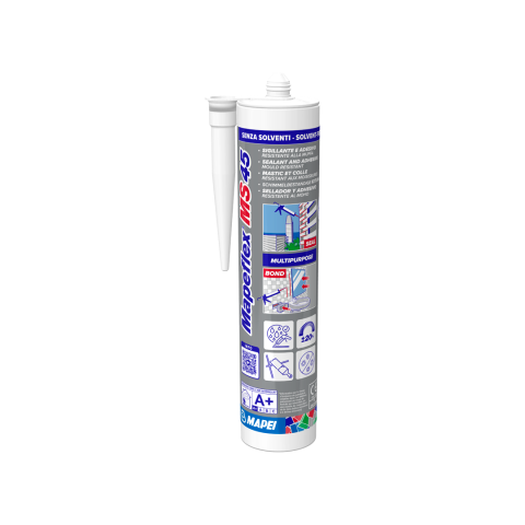 Хибридно лепило Mapeflex MS 45, сив 300 мл - Силикони