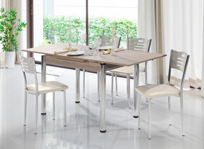 Комплект Поло маса + 4 стола, кордоба - Трапезарни комплекти