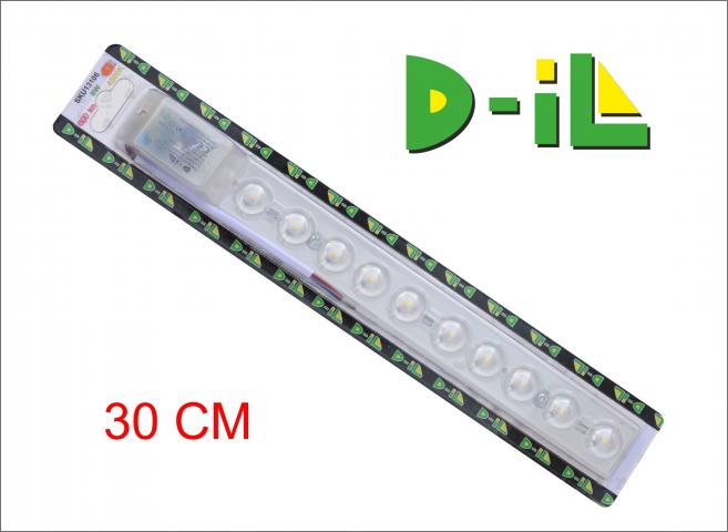 LED модул 8W, 600Lm 4500К, 300мм, линеен - Led шини