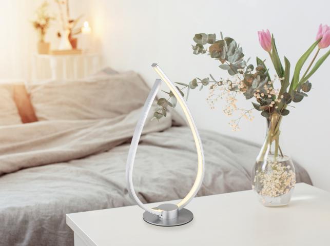LED настолна лампа Trina 6W, снимка 2 - Настолни лампи