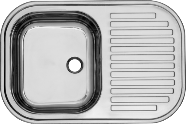 Кухненска мивка 75х50х17см - Мивки алпака