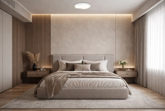 LED плафон Optonica 36 W бял, снимка 4 - Плафони