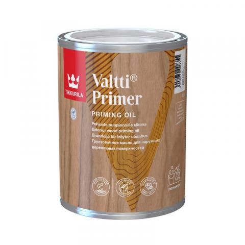 Грунд дървени фасади Valtti 0.9 л - Масла за дърво