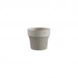 Кашпа TINY Ф8см, сива