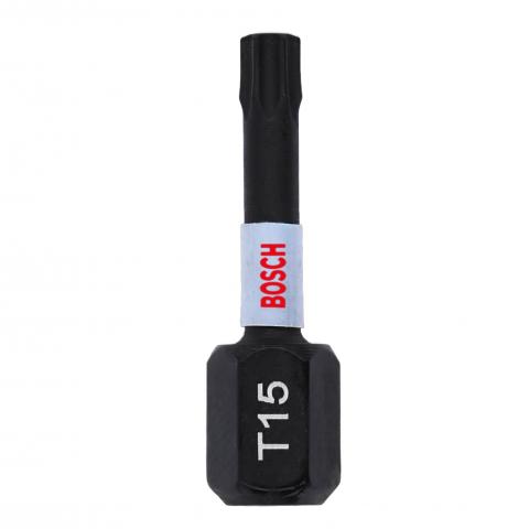 Комплект битове Impact Control T15 25 мм Bosch 2 бр, снимка 2 - Битове