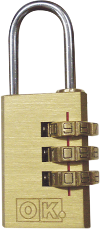 OK Катинар с комбинация 28мм - Катинари с код