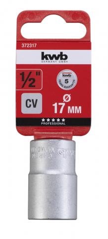 Вложка KWB 1/2" 17 мм - Камъни за гедоре