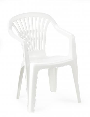 Стол SCILLA, бял - Pvc столове