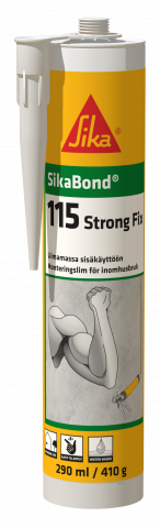 Моментно лепило SikaBond-115 Strong Fix 300 мл - Монтажни лепила