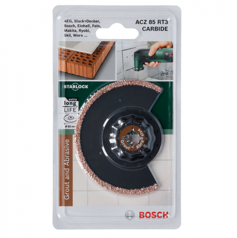 Нож BOSCH D85 мм ACZ85RT3HM-RIFF - Мултифункционални инструменти и аксесоари