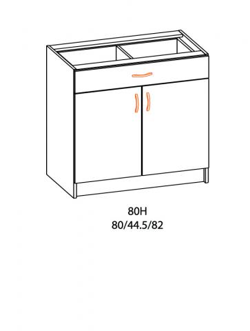 Долен шкаф Оля В80х44.5х82 см, снимка 2 - Модулни кухни с онлайн поръчка