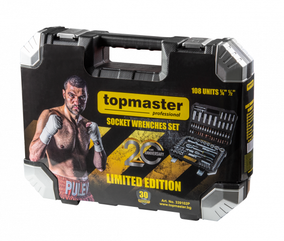 Комплект инструменти Limited edition Topmaster 108 части, снимка 3 - Комплекти ръчни инструменти