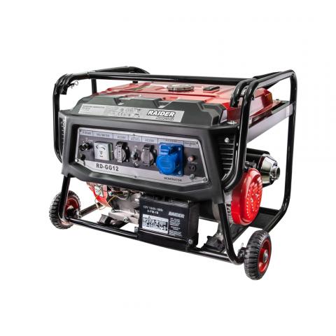 Бензинов генератор Raider RD-GG12 с ел. стартер 7.5 kW - Бензинови генератори