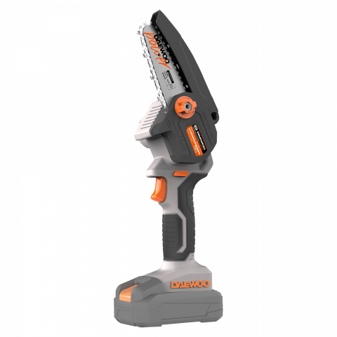 Акумулаторен верижен трион 4" Daewoo UNI-BAT 20V Li-ion - Верижни триони