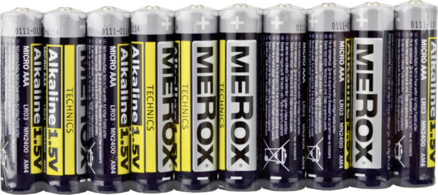 Merox 10бр. AAA 1.5V батерии - Батерии