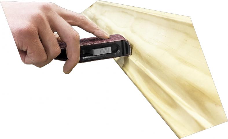 Ръчен шлайф KWB 40 x 303 мм, снимка 5 - Електроинструменти
