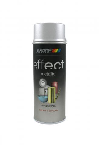 Спрей Motip сребърен ефект 400 мл металик - Спрей бои декоративни