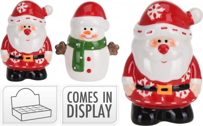 Фигурка Дядо Коледа 9 см - Коледни фигури