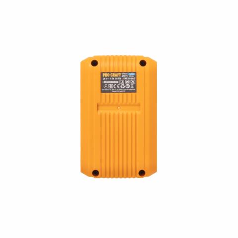 Акумулаторна батерия Procraft Turbo 20V 4Ah, снимка 3 - Батерии и зарядни устройства