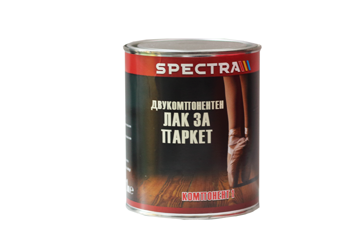 Паркетен лак Spectra 4л,  двукомпонентен - Алкидни лакове за паркет