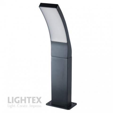 LED градински стълб PARO 12W 4000K 1152lm 220V IP54 тъмно сив 120x80x500mm, снимка 5 - Градински лампи