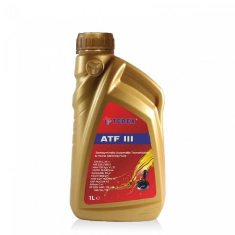 Трансмисионно масло TEDEX ATF III 1 л. - Трансмисионни и хидравлични масла