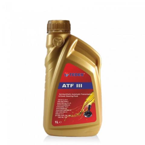 Трансмисионно масло TEDEX ATF III 1 л. - Автопринадлежности