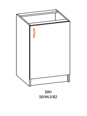 Долен шкаф с една врата Алина 50см ЕЛША - Модулни кухни с онлайн поръчка
