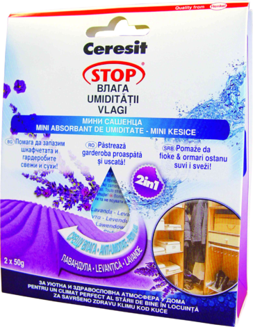 Ceresit Stop Влага Мини сашета - Препарати за кухня