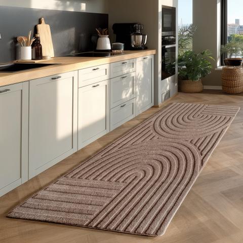 Килим Pompei Beige 120х170 см 1611, снимка 6 - Килими