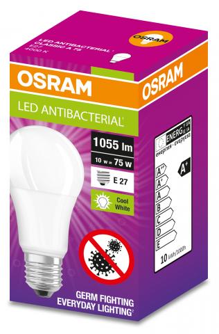 LED антибактериална крушка 10W 4000K E27 - Лампи за стерилизация